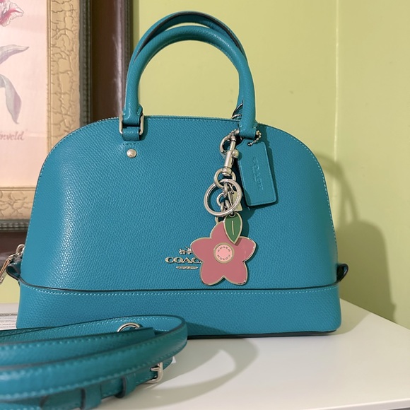 ππ Coach mini sierra ππBag with strap excellent condition Rare color - Picture 1 of 7